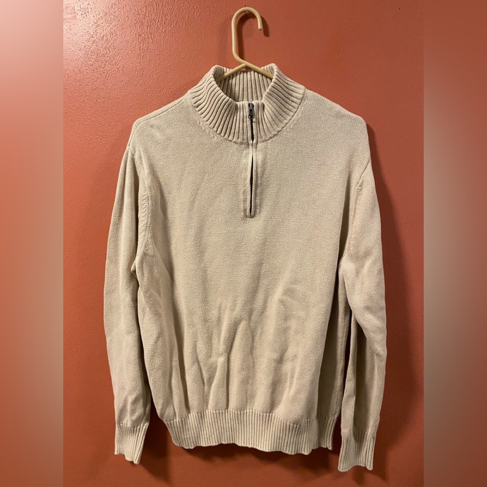 Men’s 3/4 Zip Sweater.